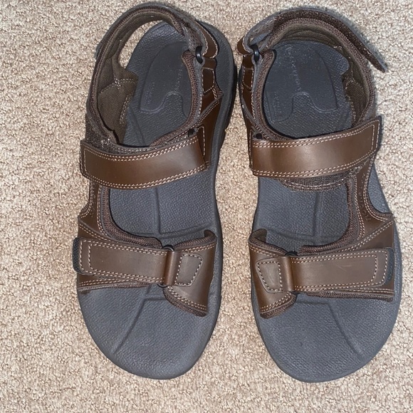 Rockport mens brown sandals, size 9 - Picture 1 of 3